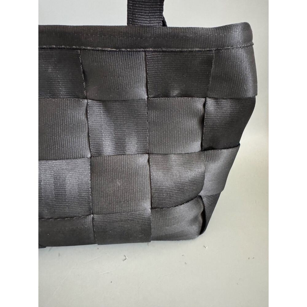 Harvey’s Seatbelt Handbag Original Detroit Purse Black Upcycle Made In USA - Picture 3 of 13